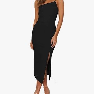Formal black mid length dress, bought originally on amazon, only worn once